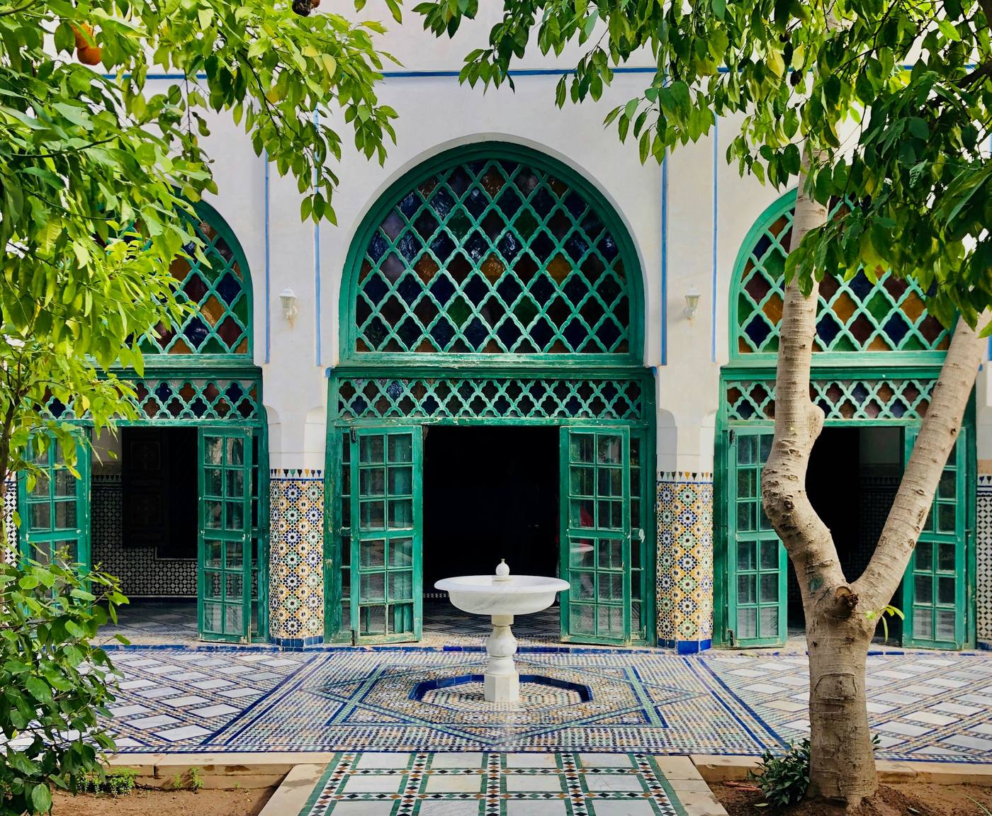 Contact Marrakech Elite - patio traditionnel marocain
